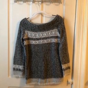 Anthropologie Sleeping on Snow Sweater
